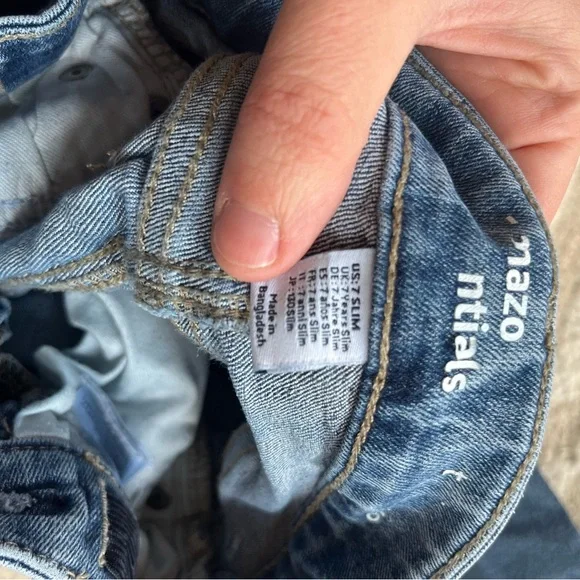 Super kitty 6-7 girl outfit bundle with slim flare jeans - Picture 2 of 4